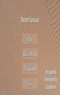 Desert Survival Screen Shot 3