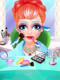 Ice Princess Makeover Salon Fashion Makeup Screen Shot 4