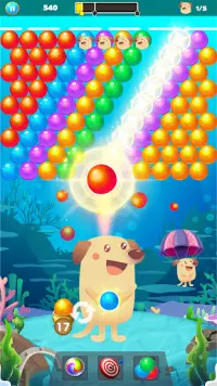 Bubble Shooter Dog - Classic Bubble Pop Game Screen Shot 0