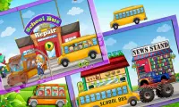 School Bus Repair Shop Screen Shot 0