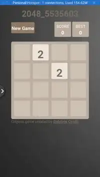 2048 Screen Shot 2