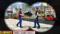 Modern City Sniper Shooter: Assassin 3D Games 2020 Screen Shot 1