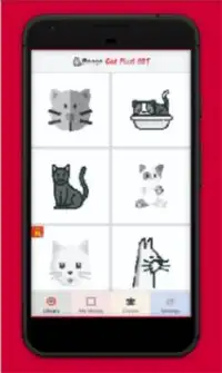 Bongo Cat Pixel Art Screen Shot 0