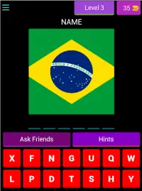 Countries and Flags of the World Quiz Screen Shot 3