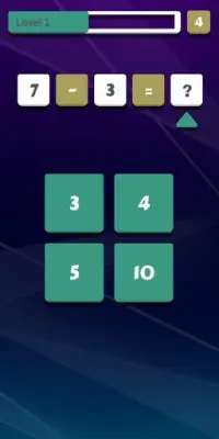 Math Game Screen Shot 3