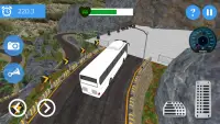 Simulador de ônibus no Alasca Coach Hill Screen Shot 2