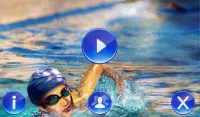 السباحة سباق 3D Screen Shot 1