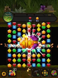 미궁 정글 팝 : 매치 3 보석 퍼즐 Screen Shot 17