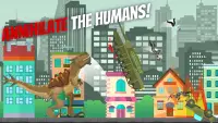 Hybrid T-Rex: City Rampage Screen Shot 2