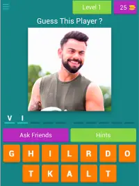 Guess Cricket Player Screen Shot 12
