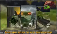 Army Bus Driver Hill Climb Screen Shot 0