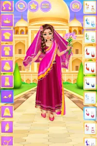 Индийские принцессы - одевалки Screen Shot 4