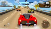 Super Traffic Car Racing Game Screen Shot 2