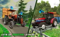 Simulator traktor kargo pertanian sebenar 2018 Screen Shot 0