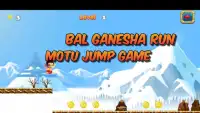 Bal Ganesha Run Motu Jump Game Screen Shot 1