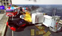 Firefighter Truck: pahlawan Screen Shot 8