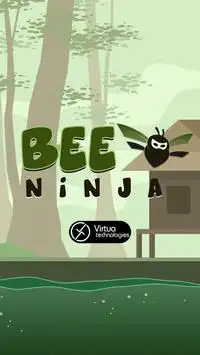 Ninja Bee Головоломка Saga Screen Shot 0