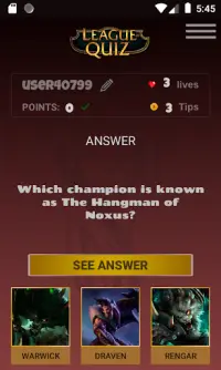 LeagueOfQuiz - See how much you know about lol Screen Shot 4