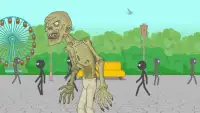 Stickman mentalist. Zombie looking for friends Screen Shot 5