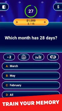 Millionaire: Trivia Quiz Game Screen Shot 2
