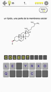 Esteroides - Las fórmulas químicas de hormonas Screen Shot 3