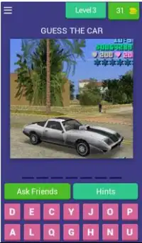 Guess the GTA Vice City car Screen Shot 4