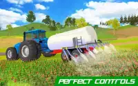 Farming Simulator : Real Cargo Tractor Driving 3D Screen Shot 1