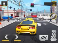 City Taxi Driving Simulator - Free Taxi Games 2021 Screen Shot 8