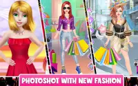 Super Shopping Mall Rich Girl: Star Dress Up Salon Screen Shot 0