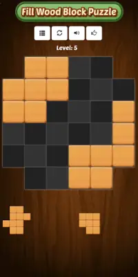 Fill Wood Block Puzzle Games 2021 Screen Shot 0
