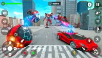 Red Ball Robot Car: Robot Game Screen Shot 4