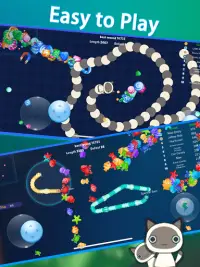 Snake Slither: Rivals io Game Screen Shot 6