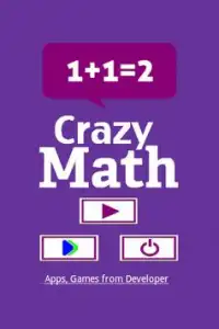 Crazy Math Screen Shot 1