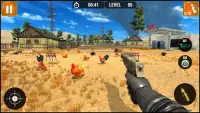 jahat pemburu ayam: game gun Screen Shot 2
