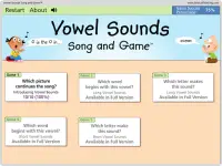 Vowel Sounds Song and Game™ (Lite) Screen Shot 9