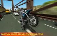 Rage Biker: Traffic Racing Screen Shot 2