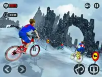 Downhill Superhero Kids Bicycle Rider Screen Shot 13
