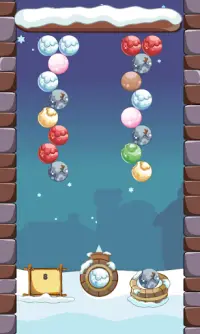 Snow Bubble Shooter -Free Game Screen Shot 1