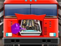 vovó firetruck loja de reparo jogo Screen Shot 13
