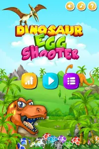 Penembak dinosaurus telur Screen Shot 0