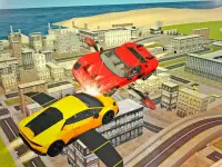 Flying Sport Car Simulator2016 Screen Shot 8