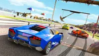 자동차 스턴트 비치 레이싱 게임 2020 Screen Shot 1