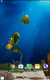 Аквариум Рыбки 3D Живые Обои Screen Shot 5