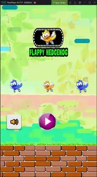 Flappy Hedgehog Screen Shot 1