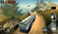 Uphill Oil Truck Driving 3D Screen Shot 1