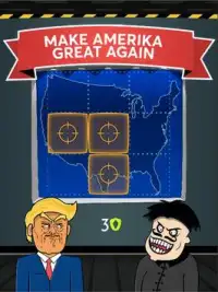 Troll Face Trump vs Korea Kim Memes Quest Screen Shot 0
