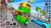 Tuk Tuk Auto Rickshaw Games 3D Screen Shot 2