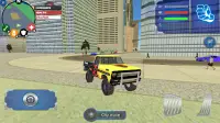 Monster Police Truck Robot Gam Screen Shot 1
