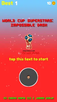 World Cup Superstars: Impossible Dash Screen Shot 0