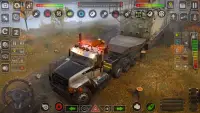 Simulator Game Truk Lumpur 4x4 Screen Shot 1